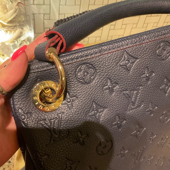 Inspired Empreinte Monogram Artsy MM Navy - Picture 13 of 13